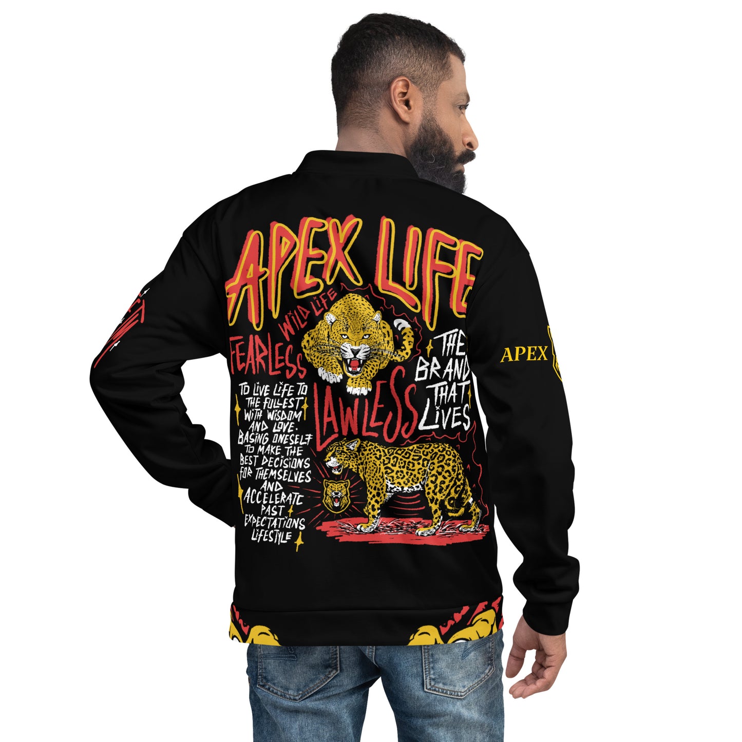 Apex Life Culture Unisex Bomber Jacket