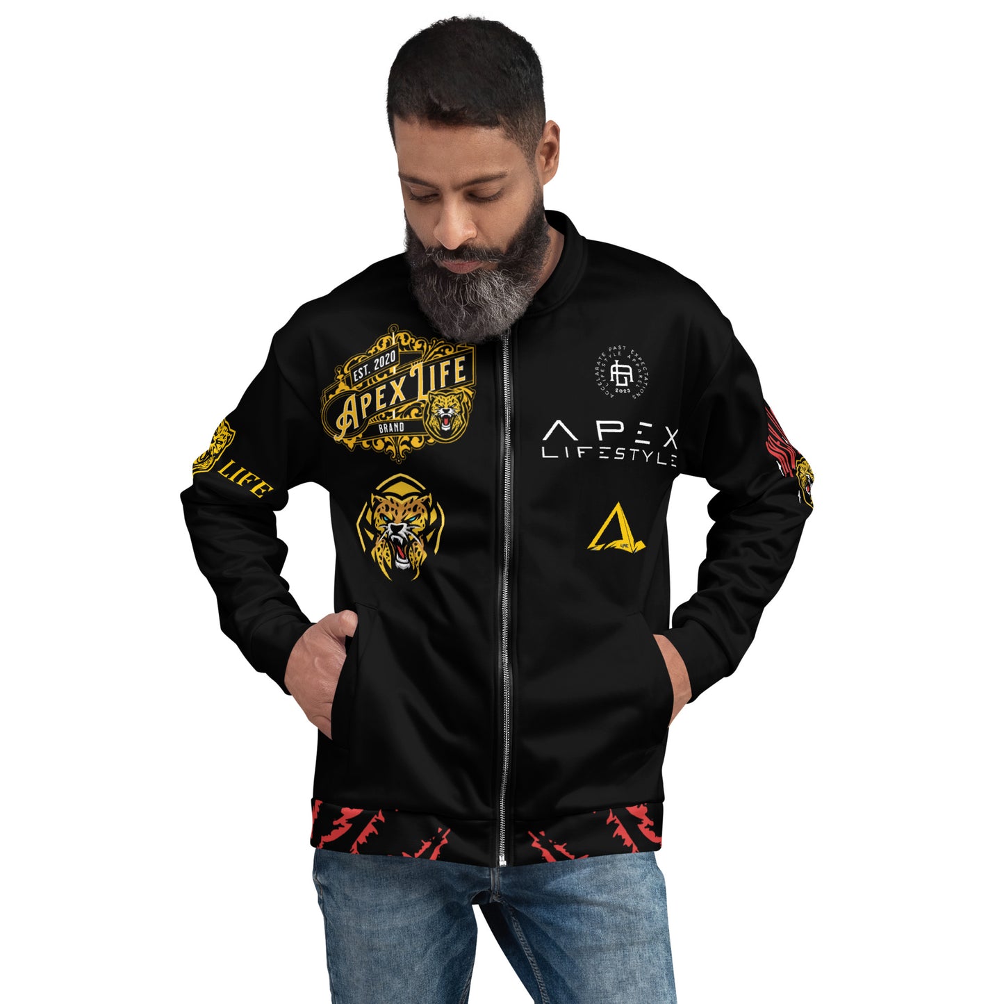 Apex Life Culture Unisex Bomber Jacket