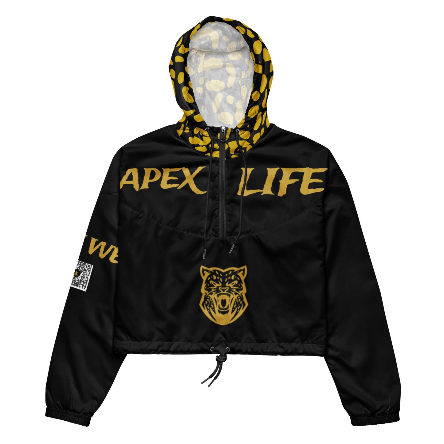 Apex Life® FEAST WELL Women’s cropped windbreaker