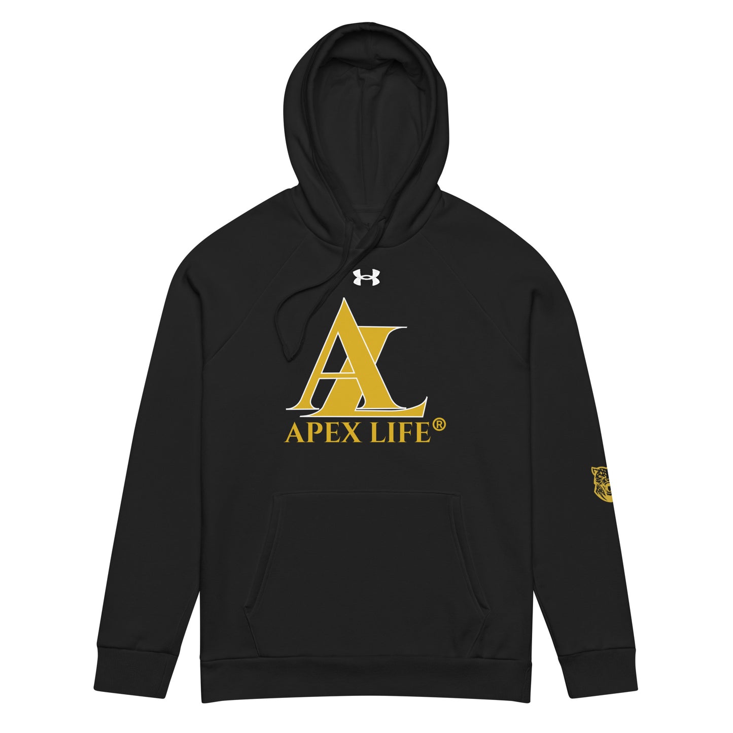 Black Apex Life® x Under Armour® unisex hoodie