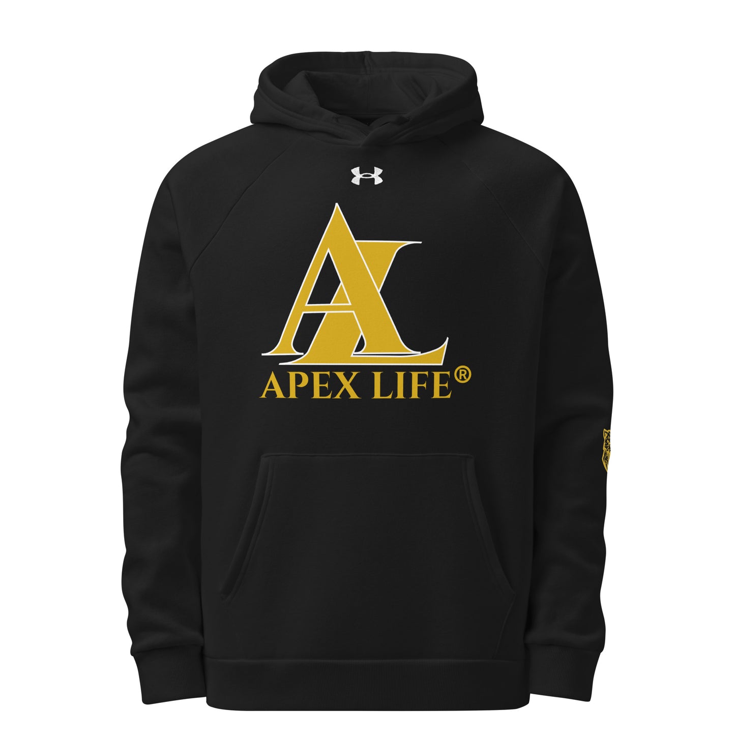 Black Apex Life® x Under Armour® unisex hoodie